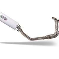 Exhaust compatible with Yamaha XSR900 2022-2024, Albus Evo4, full system exhaust legal for UK and non-EU countries including removable db killer 