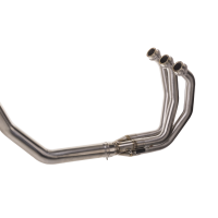 Exhaust compatible with Yamaha Tracer 900 GT 2018-2020, Satinox , Homologated legal full system exhaust, including removable db killer and catalyst 