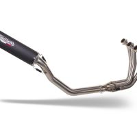 Exhaust compatible with Yamaha Tracer 900 GT 2018-2020, M3 Black Titanium, full system exhaust legal for UK and non-EU countries including removable db killer 