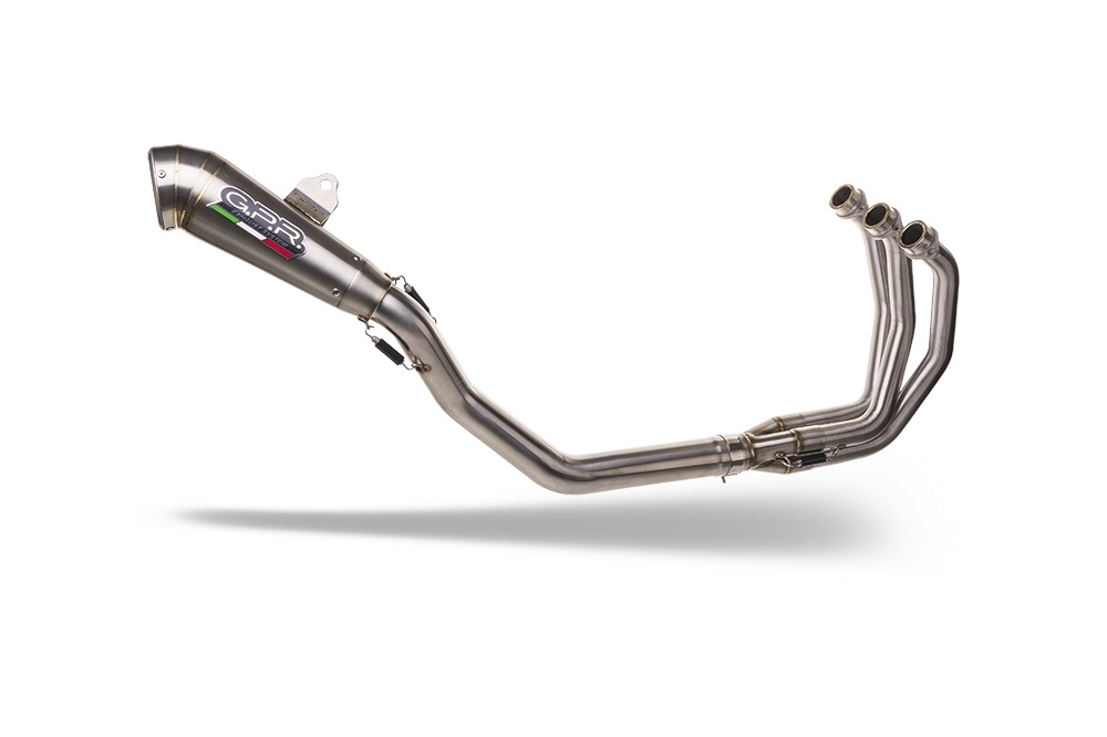 Exhaust compatible with Triumph Tiger Sport 660 2022-2024, Powercone Evo, Racing full system exhaust, including removable db killer 