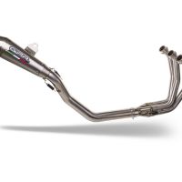 Exhaust compatible with Triumph Tiger Sport 660 2022-2024, Powercone Evo, Racing full system exhaust, including removable db killer 