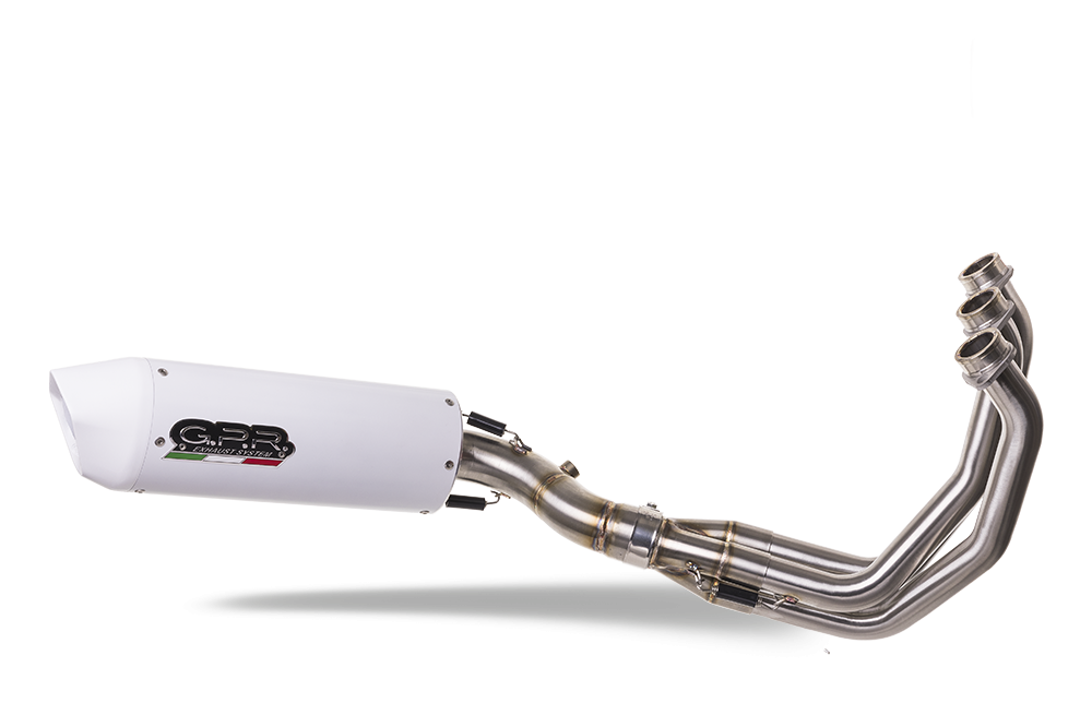 Exhaust compatible with Yamaha XSR900 2016-2021, Albus Evo4, full system exhaust legal for UK and non-EU countries including removable db killer 