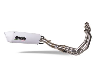 Exhaust compatible with Yamaha XSR900 2016-2021, Albus Evo4, full system exhaust legal for UK and non-EU countries including removable db killer 