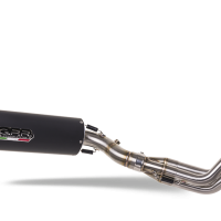Exhaust compatible with Yamaha XSR900 2016-2021, Furore Evo4 Nero, full system exhaust legal for UK and non-EU countries including removable db killer 