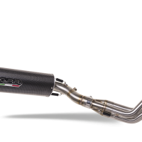 Exhaust compatible with Yamaha XSR900 2016-2021, Furore Evo4 Poppy, Homologated legal full system exhaust, including removable db killer and catalyst 