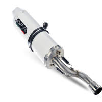 Exhaust compatible with Yamaha Yzf-R 125 2019-2020, Albus Ceramic, full system exhaust legal for UK and non-EU countries including removable db killer 