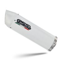 Exhaust compatible with Fantic Motor XEF 125 2025-2026, Albus Ceramic, Racing slip-on exhaust, including link pipe and removable db killer 
