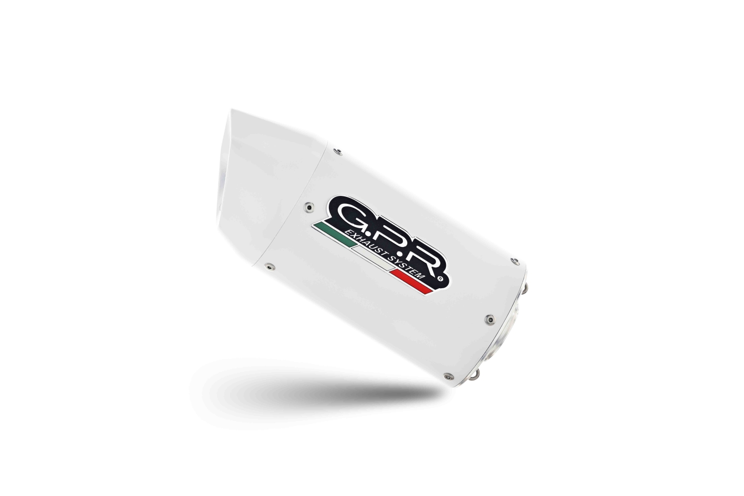 Exhaust compatible with Suzuki Gsx-S 1000 F 2015-2016, Albus Ceramic, Homologated legal slip-on exhaust including removable db killer and link pipe 