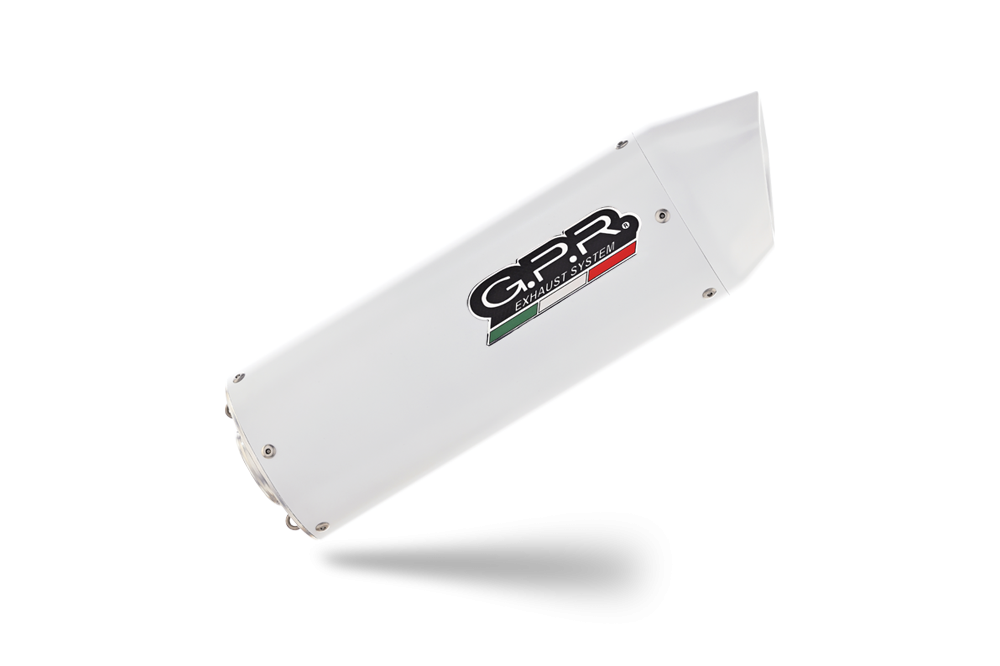 Exhaust compatible with Ktm Smc 690 R 2007-2016, Albus Ceramic, Homologated legal slip-on exhaust including removable db killer and link pipe 