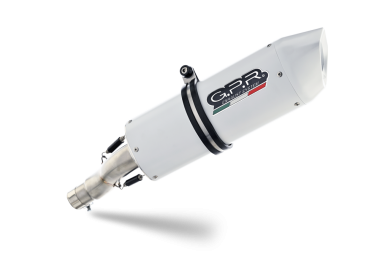Exhaust compatible with Husqvarna Enduro 701 2021-2024, Albus Evo4, Slip-on exhaust legal for UK and non-EU markets including link pipe and removable db killer 