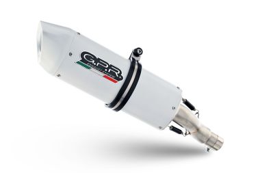 Exhaust compatible with Aprilia Rx 125 2018-2020, Albus Evo4, Homologated legal slip-on exhaust including removable db killer and link pipe 