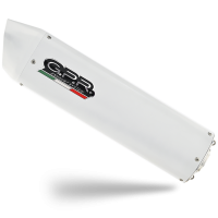 Exhaust compatible with Yamaha Yzf 1000 R1 1998-2001, Albus Ceramic, Homologated legal slip-on exhaust including removable db killer and link pipe 