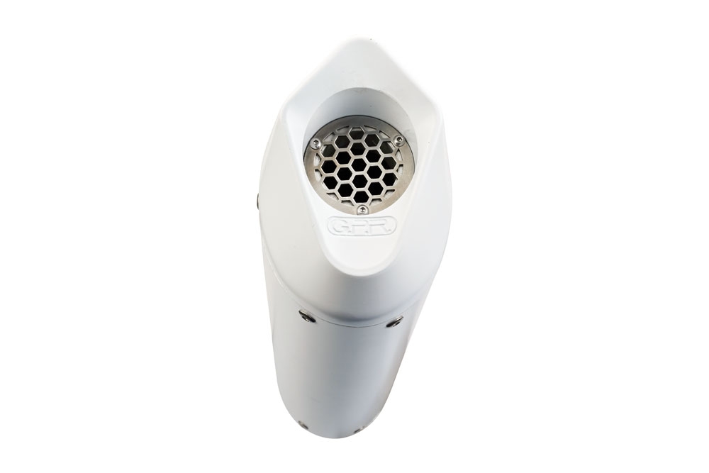 Exhaust compatible with Fantic Motor XEF 125 2025-2026, Albus Evo4, Homologated legal slip-on exhaust including removable db killer, link pipe and catalyst 