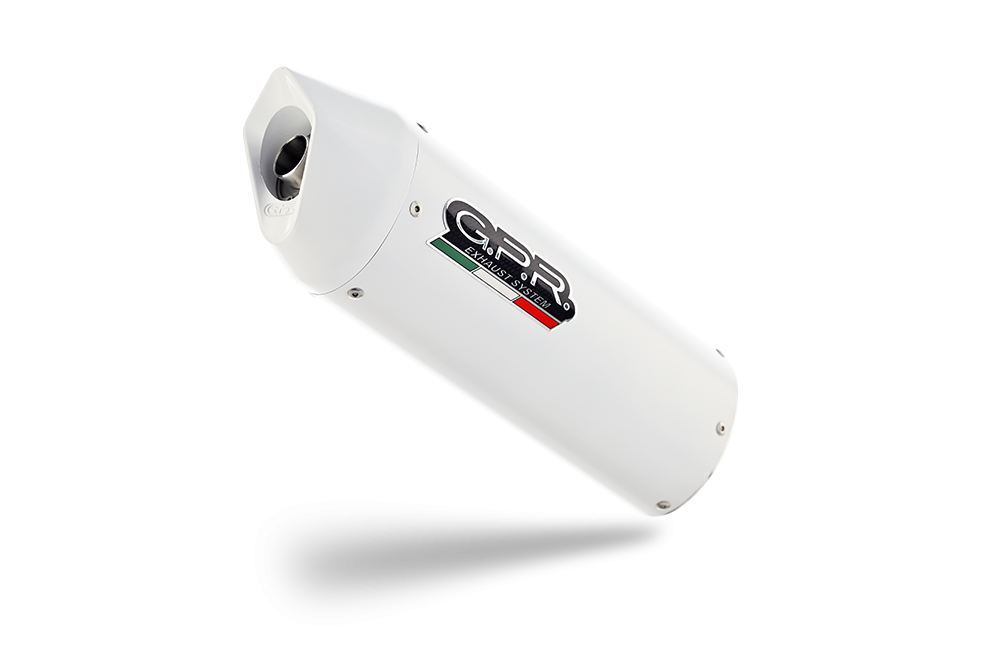 Exhaust compatible with Yamaha Yzf 1000 R1 1998-2001, Albus Ceramic, Homologated legal slip-on exhaust including removable db killer and link pipe 