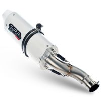 Exhaust compatible with Fantic Motor XEF 125 2025-2026, Albus Evo4, Homologated legal slip-on exhaust including removable db killer, link pipe and catalyst 