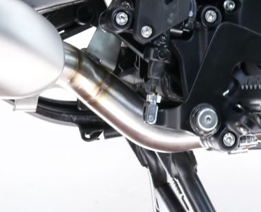 Exhaust compatible with Royal Enfield Himalayan 450 2024-2025, Cut-Box Racing, ORIGINAL-BOX Eliminator 