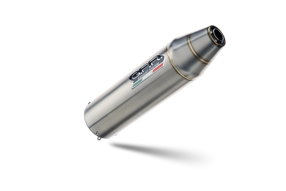 Exhaust compatible with Yamaha Kodiak 700 2008-2014, Deeptone Atv, Homologated legal slip-on exhaust including removable db killer and link pipe 