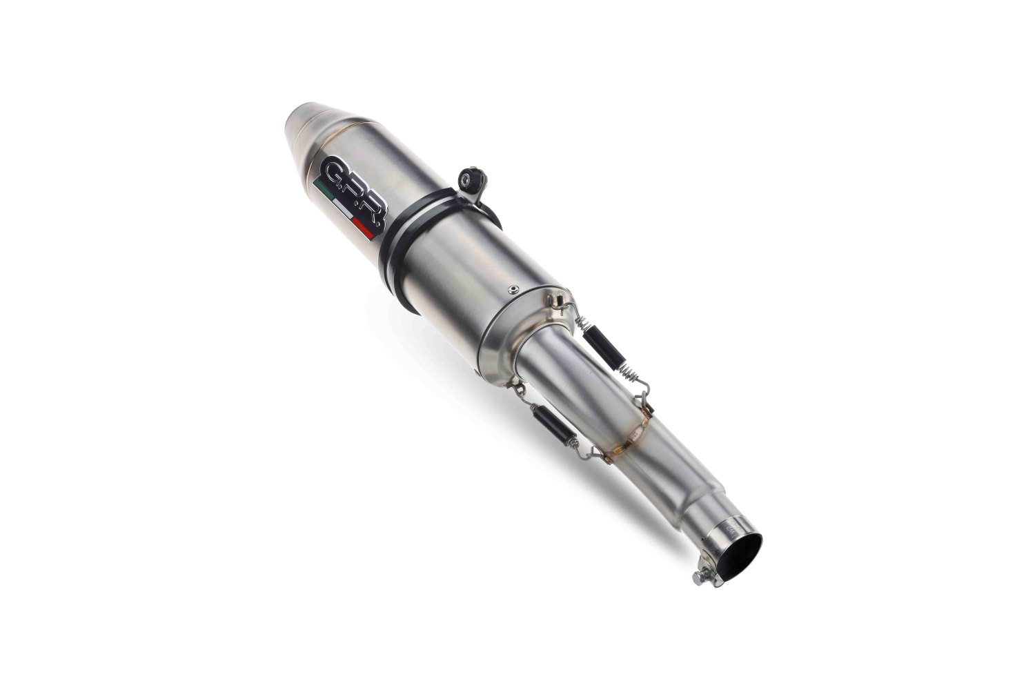 Exhaust compatible with Access SP 400 2015-2022, Deeptone Atv, Homologated legal slip-on exhaust including removable db killer and link pipe 
