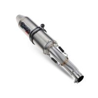Exhaust compatible with Access SP 400 2015-2022, Deeptone Atv, Homologated legal slip-on exhaust including removable db killer and link pipe 