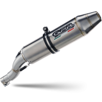 Exhaust compatible with Can Am Outlander 500 2013-2015, Deeptone Atv, Homologated legal slip-on exhaust including removable db killer and link pipe 