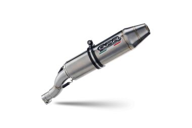 Exhaust compatible with Can Am Outlander 800 Max 2009-2015, Deeptone Atv, Homologated legal slip-on exhaust including removable db killer and link pipe 