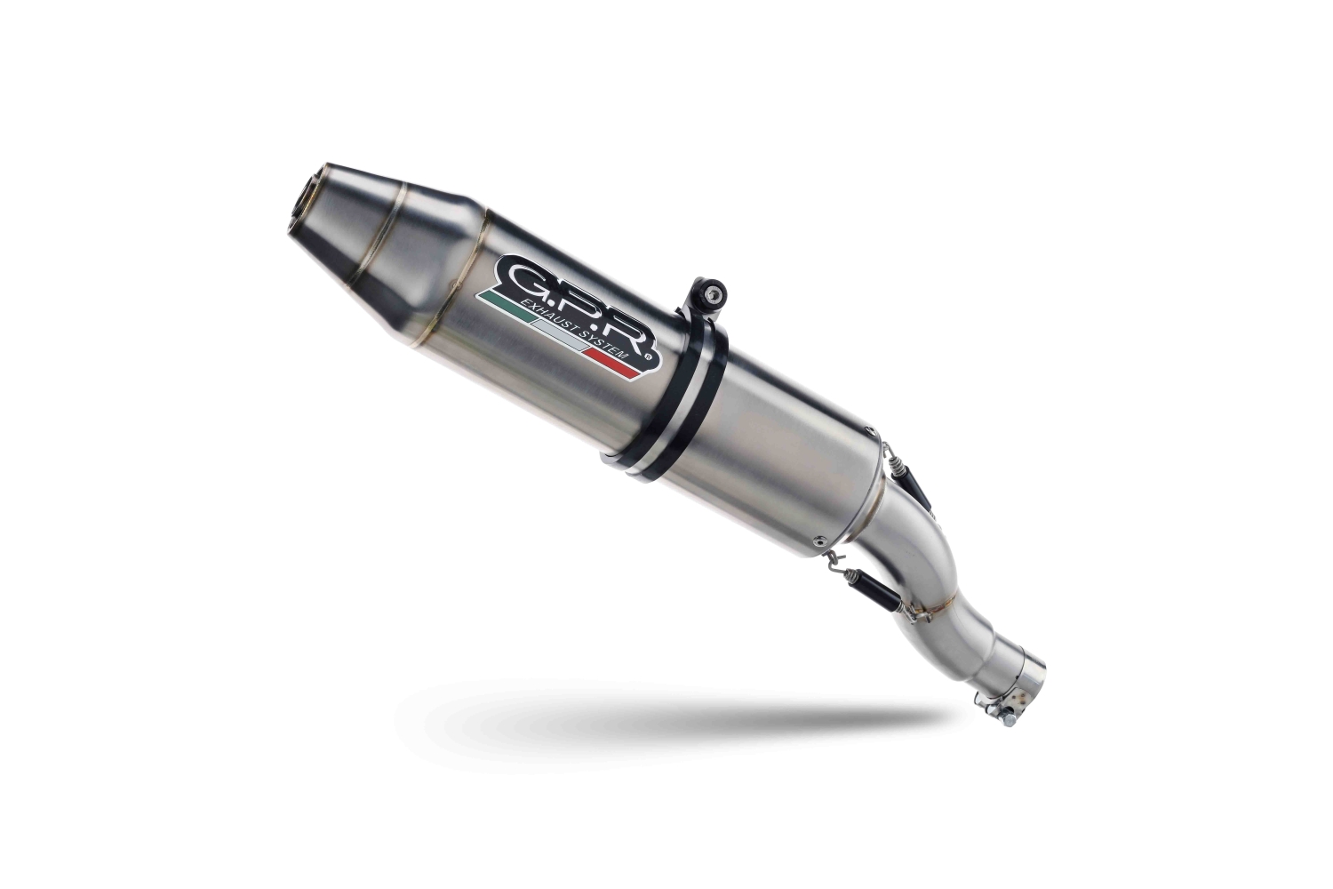 Exhaust compatible with Access SP 400 2015-2022, Deeptone Atv, Homologated legal slip-on exhaust including removable db killer and link pipe 