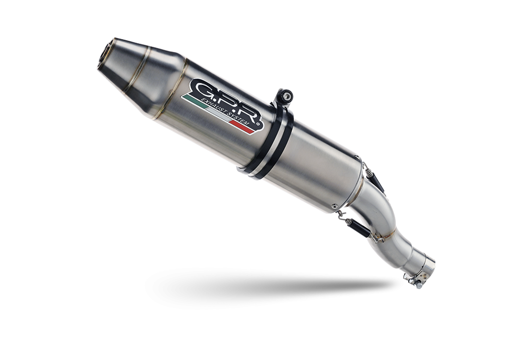 Exhaust compatible with Yamaha Raptor 660 2000-2005, Deeptone Atv, Homologated legal full system exhaust, including removable db killer 