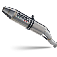 Exhaust compatible with Yamaha Raptor 660 2000-2005, Deeptone Atv, Homologated legal full system exhaust, including removable db killer 