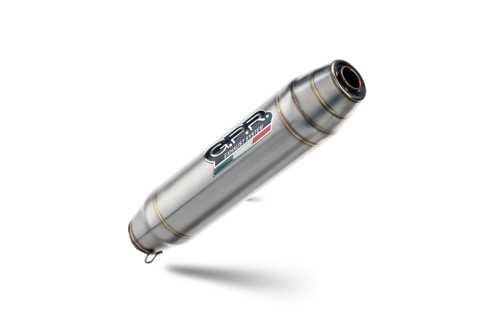 Exhaust compatible with Bmw R Nine-T 1200 -Pure -Racer -Urban G-S 2017-2023, Deeptone Inox, Homologated legal full system exhaust, including removable db killer and catalyst 
