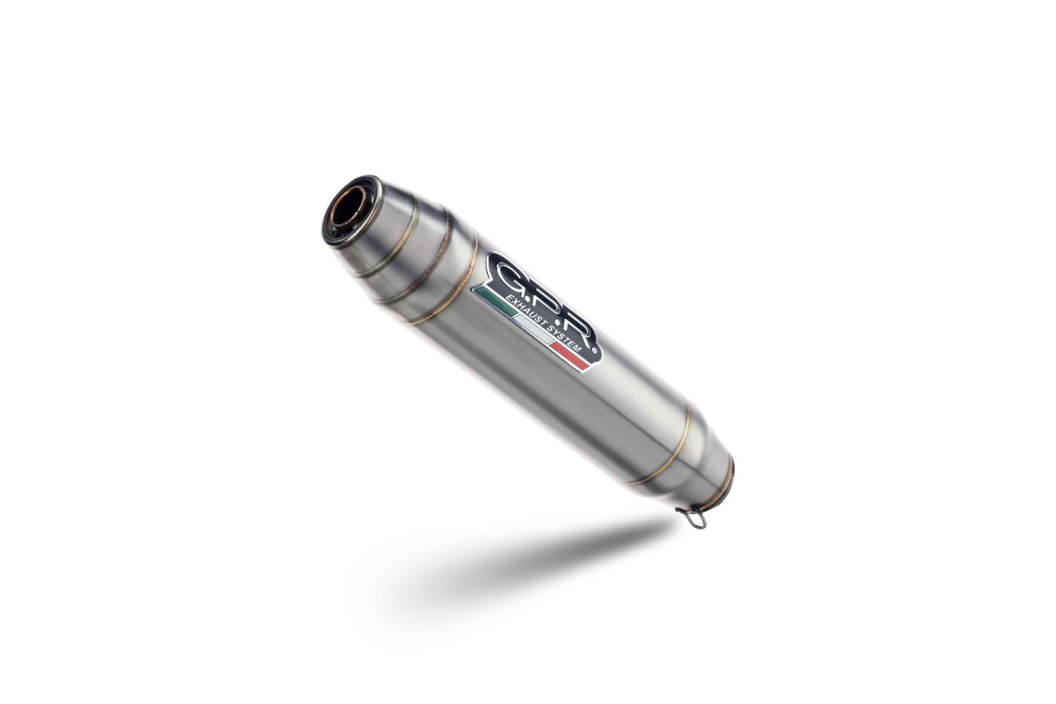 Exhaust compatible with Fantic Motor XEF 125 2025-2026, Deeptone Inox, Slip-on exhaust legal for UK and non-EU markets including link pipe and removable db killer 