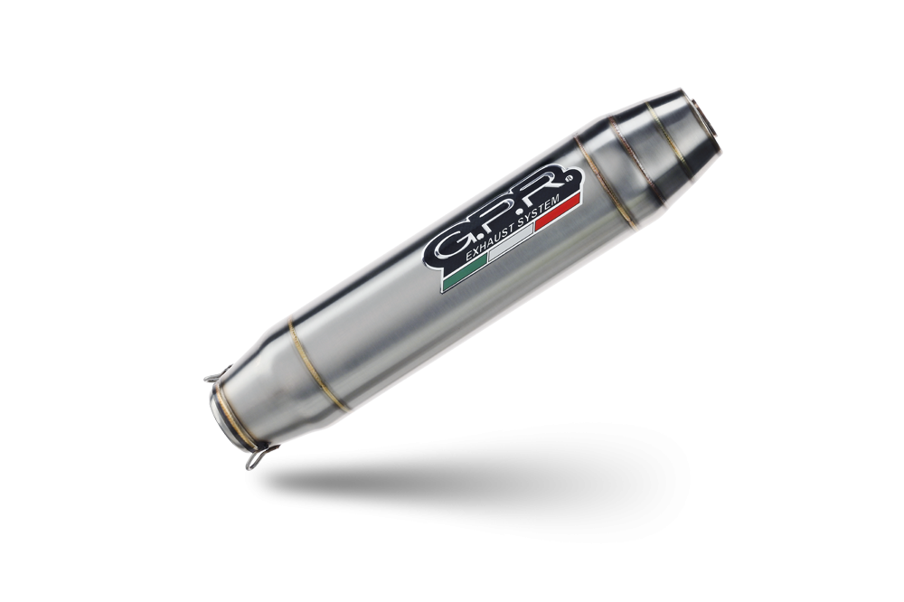 Exhaust compatible with Bmw R Nine-T 1200 -Pure -Racer -Urban G-S 2017-2023, Deeptone Inox, Homologated legal full system exhaust, including removable db killer and catalyst 