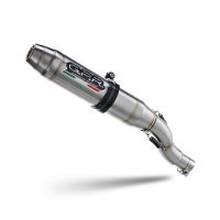 Exhaust compatible with F.B. Mondial Sport Classic 125 -Pagani 1948 2021-2023, Deeptone Inox, Homologated legal full system exhaust, including removable db killer and catalyst 