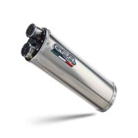 Exhaust compatible with Triumph Tiger 900 GT / Pro / Rally Pro 2024-2025, Dual Inox, Homologated legal slip-on exhaust including removable db killer and link pipe 