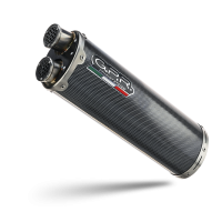 Exhaust compatible with Ducati Multistrada V4 - S 2022-2024, Dual Poppy, Homologated legal slip-on exhaust including removable db killer and link pipe 