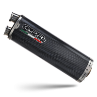 Exhaust compatible with Triumph Tiger 1200 Gt - Rally 2022-2024, Dual Poppy, Homologated legal slip-on exhaust including removable db killer and link pipe 