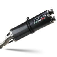 Exhaust compatible with Voge 650DSX 2021-2024, Dual Poppy, Homologated legal slip-on exhaust including removable db killer, link pipe and catalyst 