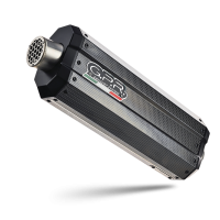Exhaust compatible with Ktm LC 8 Super Adventure 1290 R 2021-2024, Sonic Poppy, Homologated legal full system exhaust, including removable db killer and catalyst 