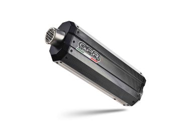 Exhaust compatible with Ktm LC 8 Super Adventure 1290 R 2021-2024, Sonic Poppy, Homologated legal full system exhaust, including removable db killer and catalyst 
