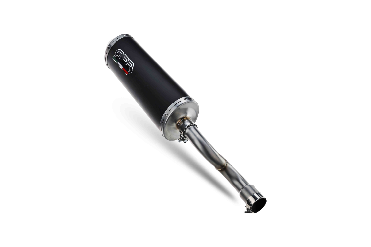 Exhaust compatible with Yamaha Zuma 125 2009-2015, Evo4 Road, Homologated legal full system exhaust, including removable db killer 