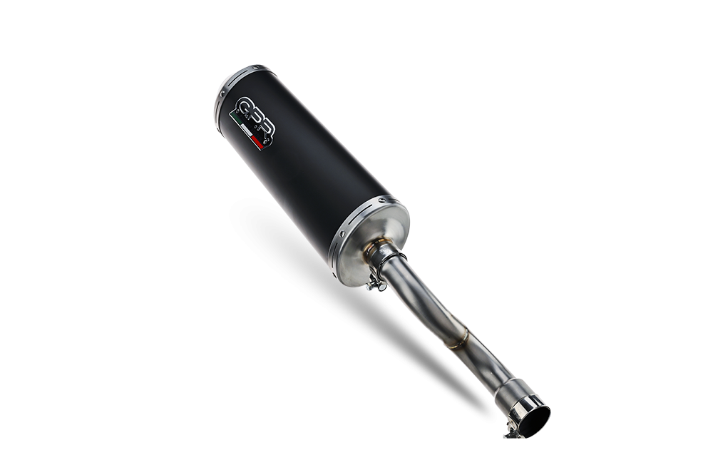 Exhaust compatible with Yamaha X-Max 250 2005-2006, Evo4 Road, Homologated legal full system exhaust, including removable db killer 