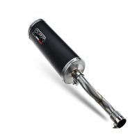 Exhaust compatible with Yamaha X-Max 250 2005-2006, Evo4 Road, Homologated legal full system exhaust, including removable db killer 