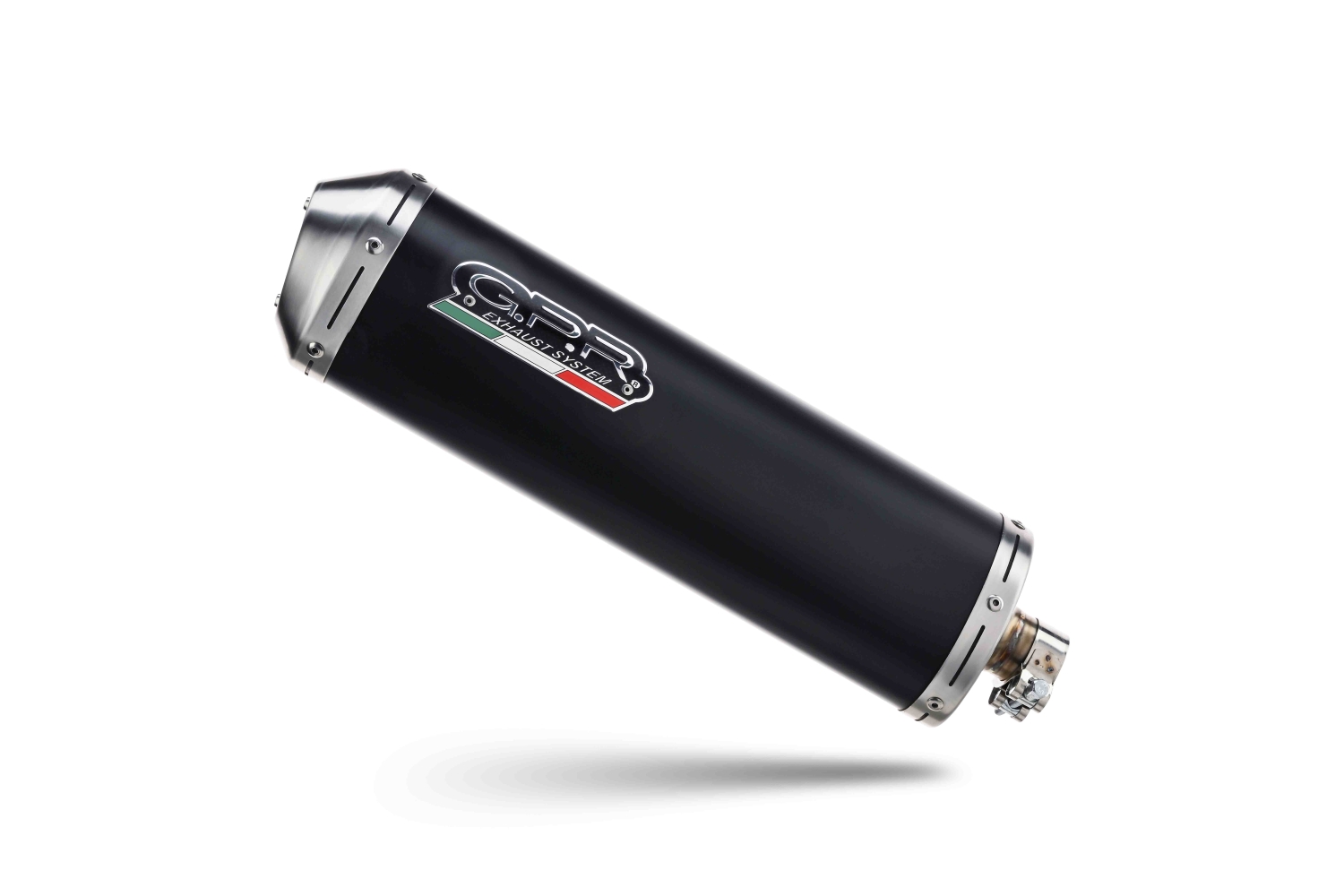 Exhaust compatible with Yamaha Zuma 125 2009-2015, Evo4 Road, Homologated legal full system exhaust, including removable db killer 