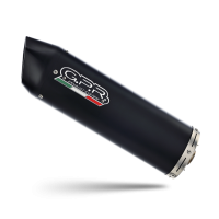 Exhaust compatible with Keeway Rkf 125 2021-2023, Furore Nero, full system exhaust legal for UK and non-EU countries including removable db killer 