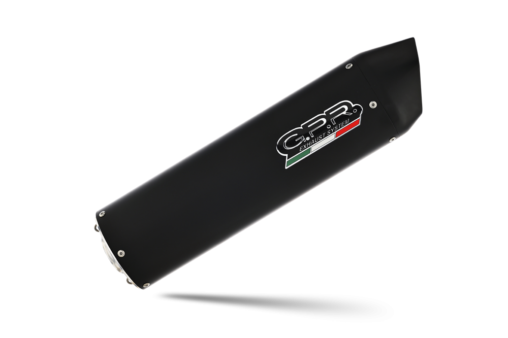 Exhaust compatible with Bmw R 1200 Gs -Adventure 2010-2012, Furore Nero, Homologated legal full system exhaust, including removable db killer 