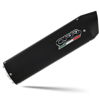 Exhaust compatible with Bmw R 1200 Gs -Adventure 2010-2012, Furore Nero, Homologated legal full system exhaust, including removable db killer 