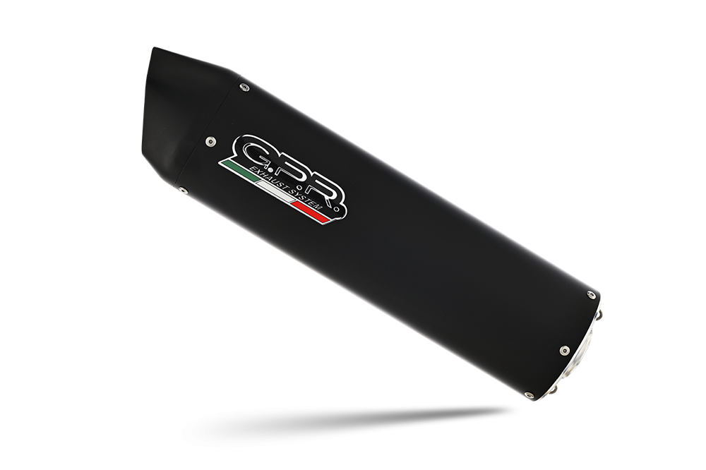 Exhaust compatible with Yamaha YZ 250 F 2006-2011, Furore Nero, Homologated legal full system exhaust, including removable db killer 
