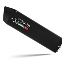 Exhaust compatible with Yamaha YZ 250 F 2006-2011, Furore Nero, Homologated legal full system exhaust, including removable db killer 