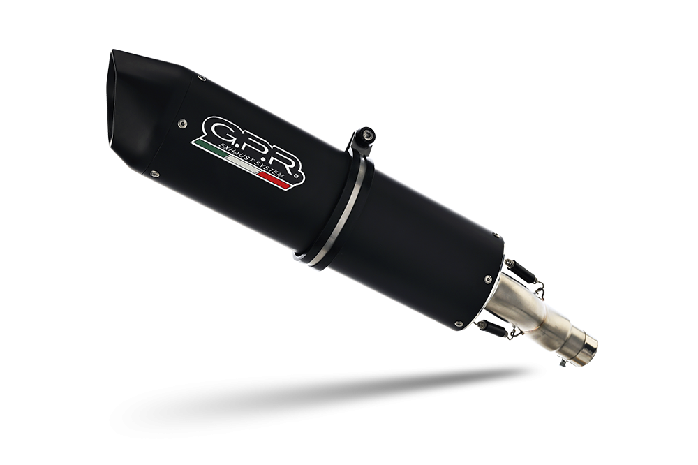 Exhaust compatible with Yamaha YZ 250 F 2006-2011, Furore Nero, Homologated legal full system exhaust, including removable db killer 