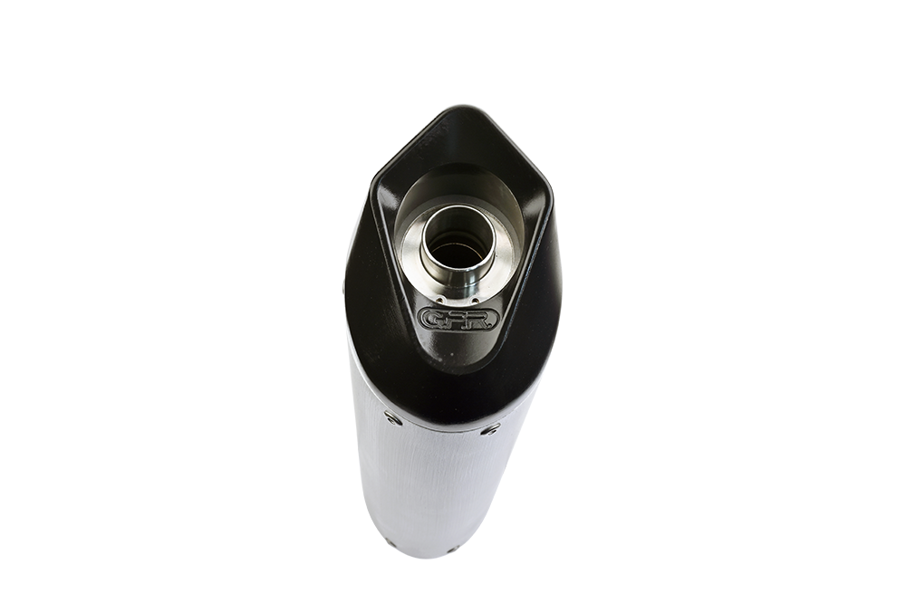 Exhaust compatible with Bmw R 1200 Gs -Adventure 2010-2012, Furore Nero, Homologated legal full system exhaust, including removable db killer 