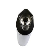 Exhaust compatible with Bmw R 1200 Gs -Adventure 2010-2012, Furore Nero, Homologated legal full system exhaust, including removable db killer 